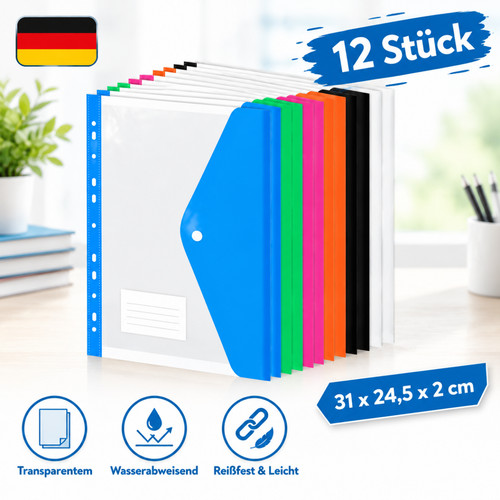 Transparent dokumentenmappe - transparent,